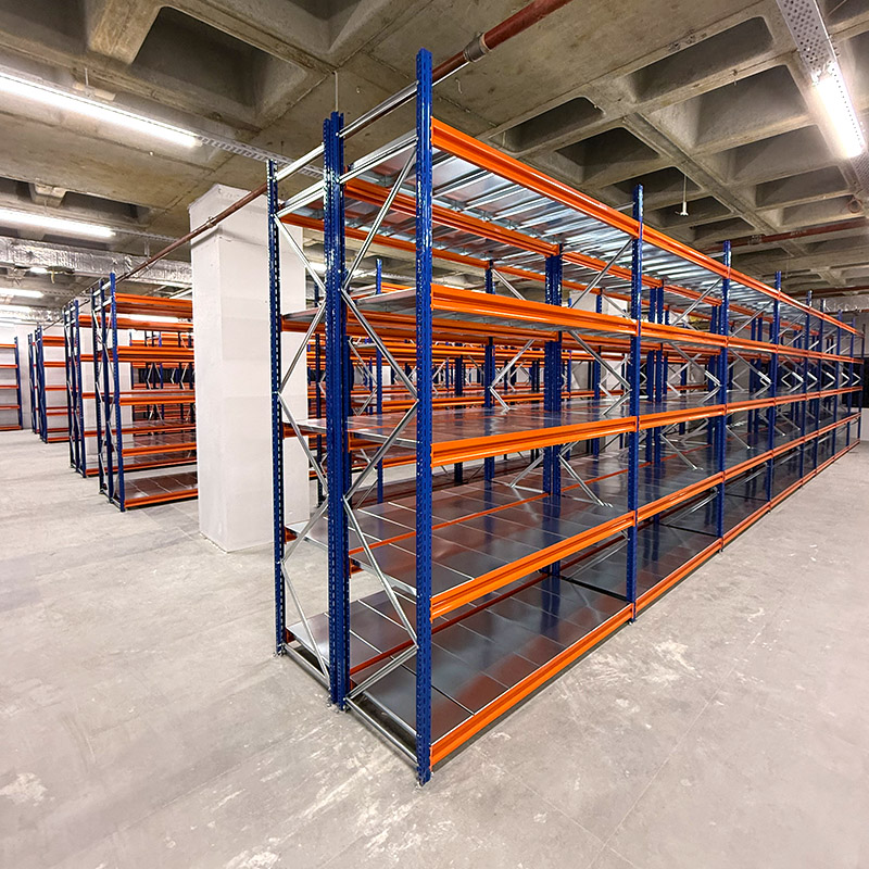Medium and light duty racking systems